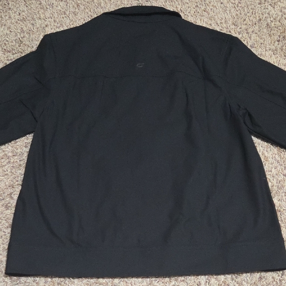 *NWT* Fabletics The Don Cruiser Zip-Up Jacket - Men's Black, Size Medium - Picture 7 of 10